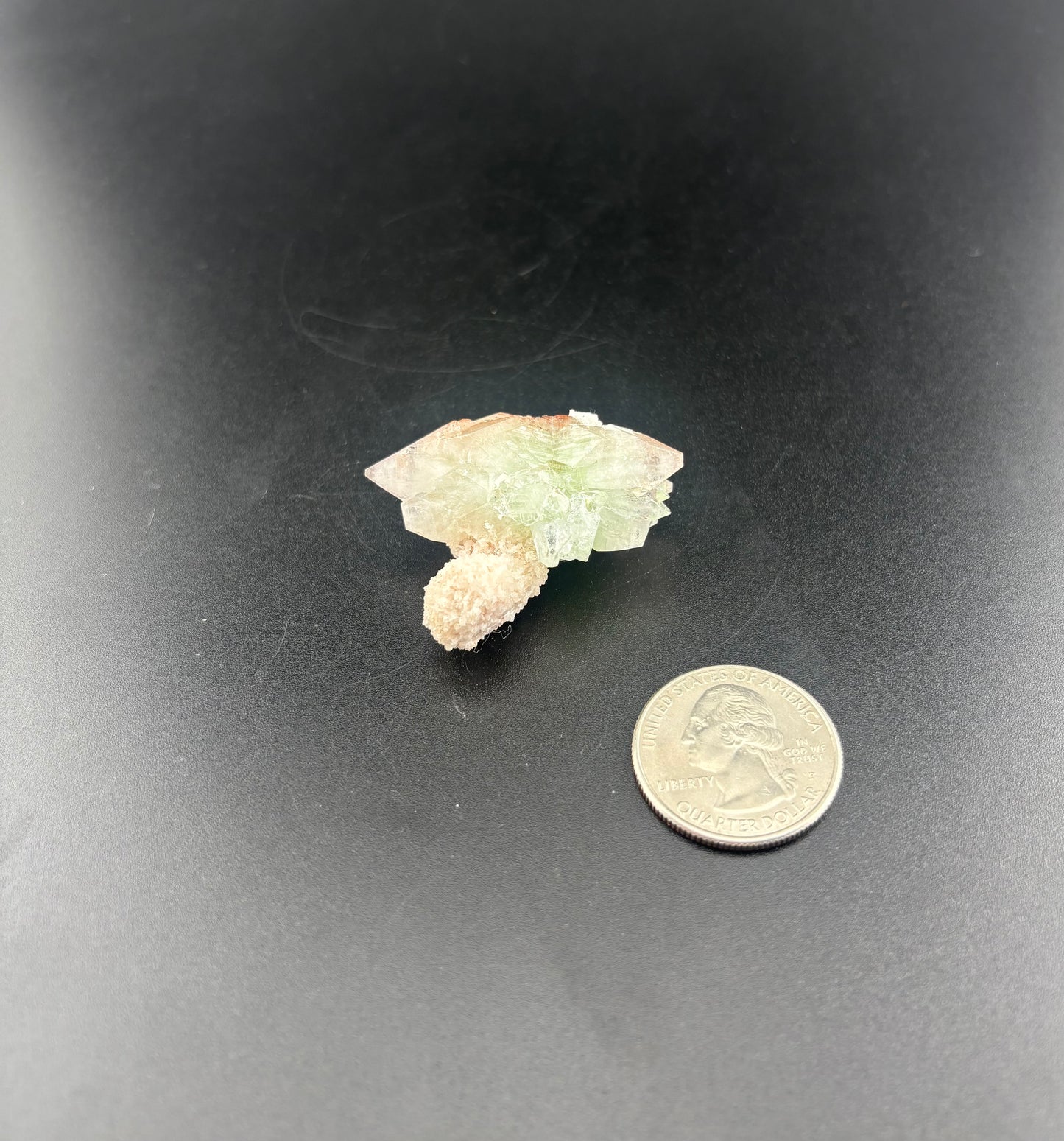 Apophyllite, Chalcedony, Calcite